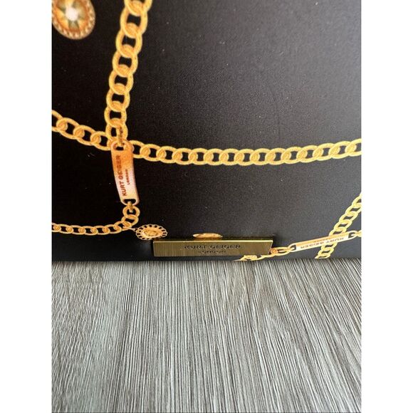 KURT GEIGER LONDON Kensington Quilted Nylon Scarf Handle Shoulder Bag $245 - Picture 6 of 9